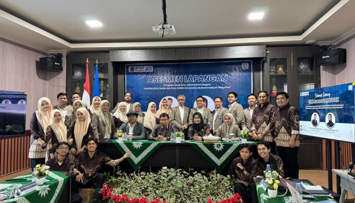 Prodi Ilmu Administrasi Negara FISIP Unismuh Jalani Asesmen Lapangan LAMSPAK
