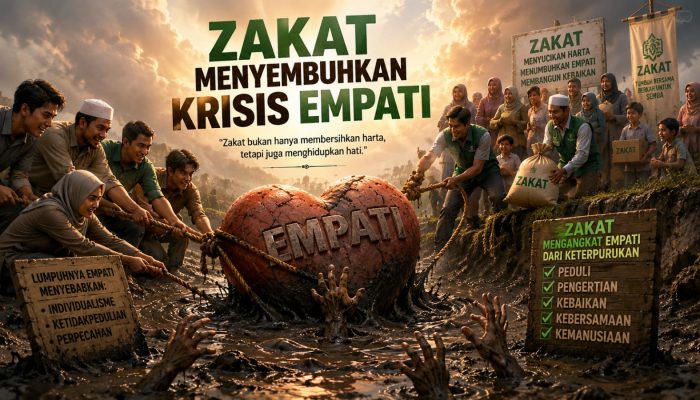 Zakat Menyembuhkan Krisis Empati