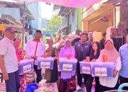 Lazismu Makassar Salurkan Bantuan Logistik Korban Kebakaran Sabutung