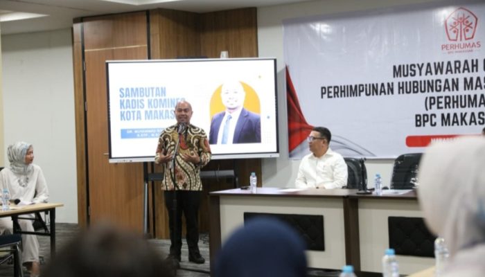 Buka Muscab Perhumas, Kadis Kominfo Makassar Dorong Kolaborasi Komunikasi Publik