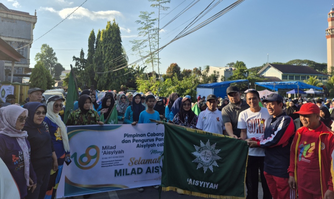 Peringatan Milad Aisyiyah ke-109 di Gowa: Ratusan Warga Ramaikan Jalan Sehat dan Nikmati Layanan Kesehatan Gratis