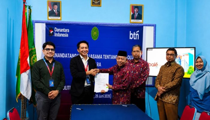 PoltekMu Makassar Teken MoU dengan BTN, Hadirkan Solusi Perbankan dan Dukungan Pengembangan Kampus