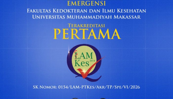 Prodi Spesialis Kedokteran Emergency Unismuh Resmi Terakreditasi LAM-PTKes