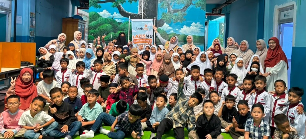 Lazismu Makassar Perkuat Edukasi Zakat dan Kesiapsiagaan Bencana di Lingkungan Sekolah Muhammadiyah