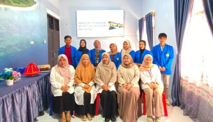 Mahasiswa Adminkes ITSBM Selayar Belajar Manajemen Pelayanan Kesehatan Lewat Magang 