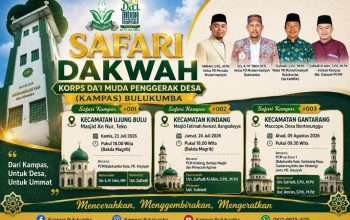 KAMPAS Diminta Perluas Gerakan, Kajian Zona 1 Dipandu Ketua Pemuda Muhammadiyah Bulukumba