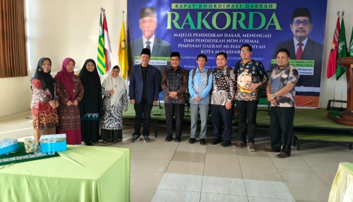 Rakorda Dikdasmen PDM Makassar Bahas Legalitas Aset dan Mutu Sekolah Muhammadiyah