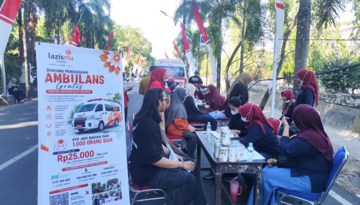 Lazismu Maros dan Dinkes Gelar Cek Kesehatan Gratis 
