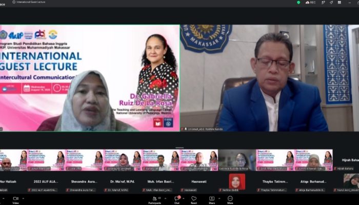Kuliah Tamu Internasional, Akademisi Meksiko di Unismuh: Bahasa Inggris Tak Harus Meniru Penutur Asli