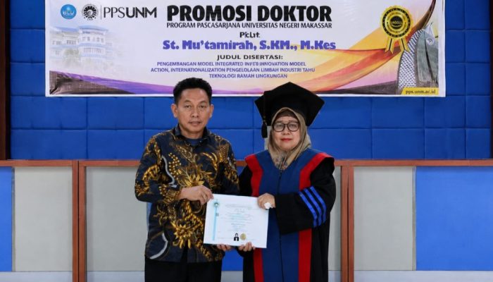 PoltekMu Kembali Berbangga! St. Mu’tamirah Raih Doktor Cumlaude, Kembangkan Model MIRAI untuk Kelola Limbah Industri Tahu