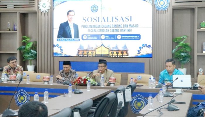 LPCR Muhammadiyah Sosialisasikan “Sekolah Cabang Ranting” di Unismuh Makassar
