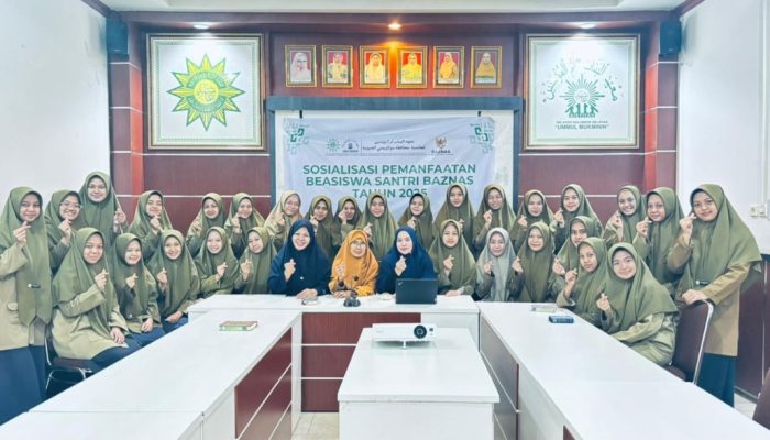 30 Santriwati Ummul Mukminin TP 2025/2026 Penerima Beasiswa Baznas RI Lulus PTN Favorit