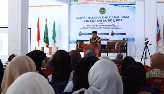 Gelar Seminar Nasional dan Kuliah Umum, Wakil Bupati Selayar Dorong ITSBM Perkuat Pembangunan Daerah Lewat Riset