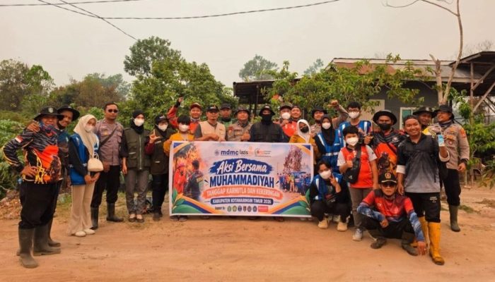 Muhammadiyah Terus Turunkan Relawan Tangani Dampak Karhutla di Kotawaringin Timur