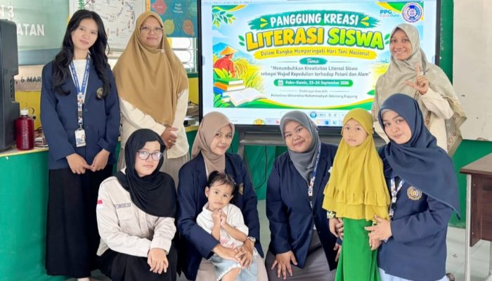 Semarak Hari Tani Nasional di SMP Muhammadiyah Rappang, Siswa Unjuk Bakat Lewat Panggung Kreasi Literasi