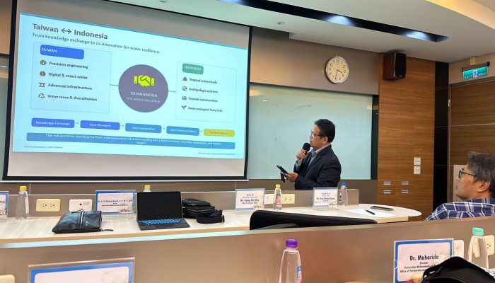 Kuliah Umum di CYUT Taiwan, Rektor Unismuh Dorong Ketahanan Air Berbasis Masyarakat