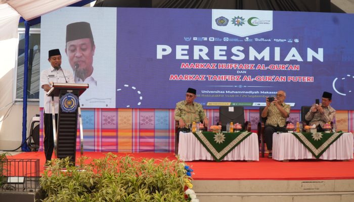 Hadiri Peresmian Markaz Huffadz Unismuh, Gubernur Sulsel Dorong Jejaring Pendidikan hingga Timur Tengah