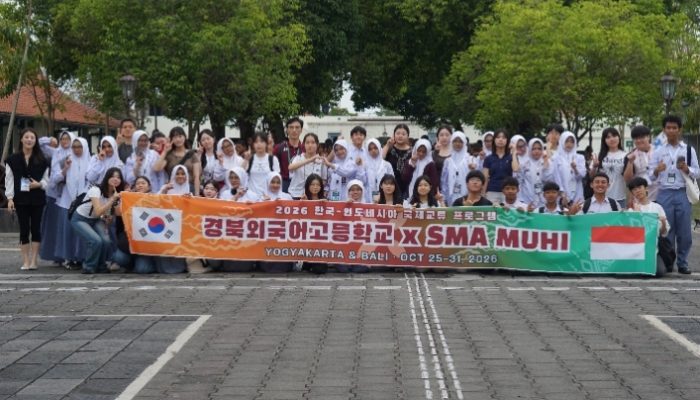 SMA Muhi Perkuat Kerja Sama Internasional Lewat Pertukaran Pelajar dengan Korea Selatan