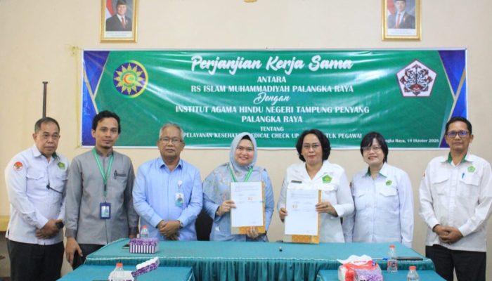RS Islam PKU Muhammadiyah Palangka Raya Jalin Kerja Sama Kesehatan dengan IAHN-TP