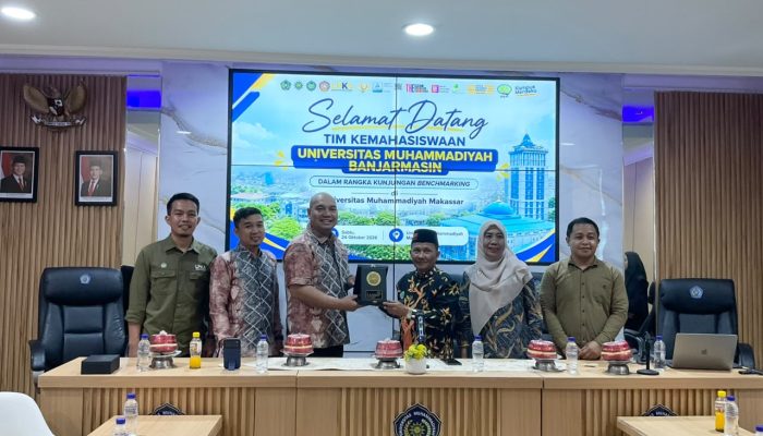Perkuat Pembinaan dan Prestasi Mahasiswa, UM Banjarmasin Kunjungi Unismuh Makassar