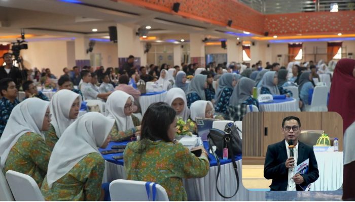 Kolaborasi MGMP Bahasa Indonesia, Unismuh Makassar Sosialisasikan PMB 2027 kepada 370 Siswa SMA